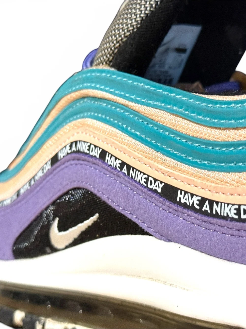 Nike Air Max 97 'Have A Nike Day' - Teal, Lavender & Black